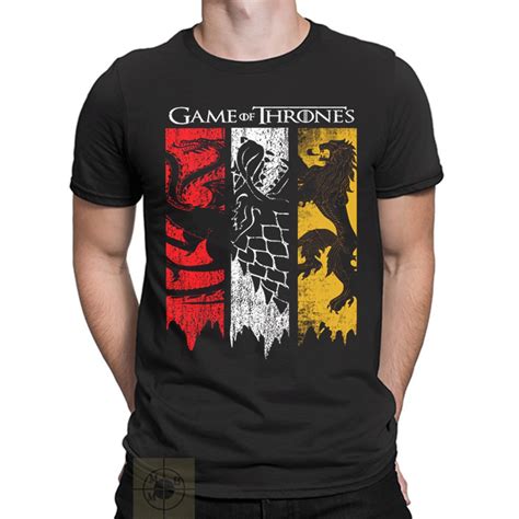 Camiseta Game Of Thrones - Camiseta Game Of Thrones Casas Daenerys Visenya Aemon House -CADO ...