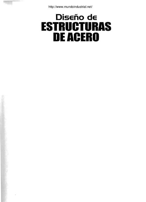 Diseño De Estructuras De Acero Método Lrfd Jack C Mc Cormac Pdf