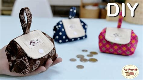 Gift Ideas Cute Coin Purse Easy Making Youtube