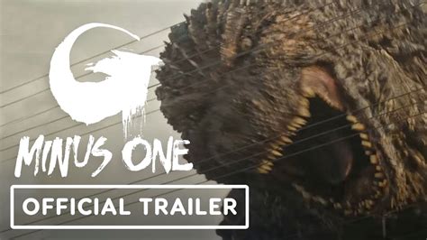 Godzilla Minus One Official Trailer 2023 Takashi Yamazaki Youtube