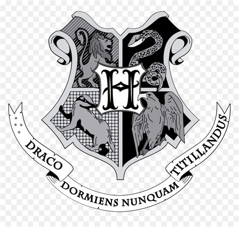 Hogwarts Logo Vector, HD Png Download - vhv