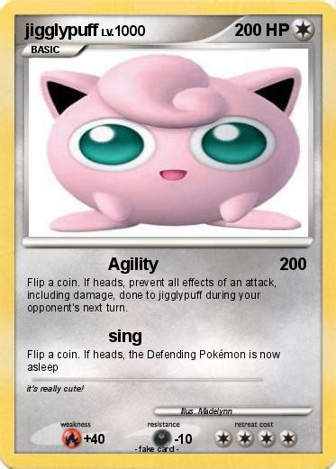 Pokémon jigglypuff 148 148 - Agility - My Pokemon Card