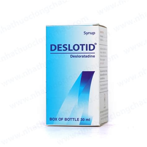 Deslotid Desloratadine Siro lọ 30ml OPV Giá thuốc Hapu