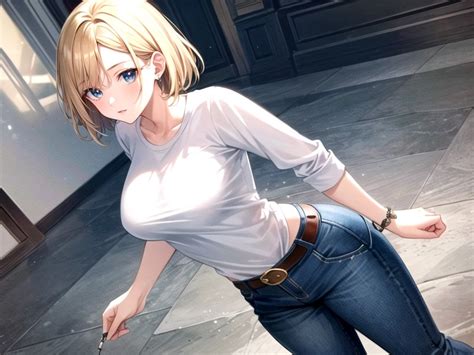 Android 18 Dragon Ball Z Model AI Porn