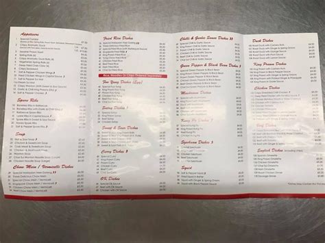 Menu At Eastern Chef Fast Food Runcorn