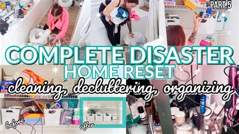 MESSY To MINIMAL Complete Disaster Declutter Deep Clean CLEANING