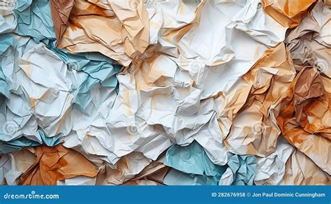 Abstract Crumpled Coloured Paper Background Wallpaper. Stock Illustration - Illustration of ...