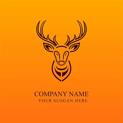 Deer logo design illustration | Premium AI-generated vector