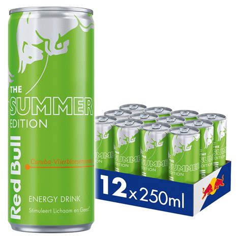 Red Bull Energy Drink Summer Edition Curuba Holunderblüten Geschmack