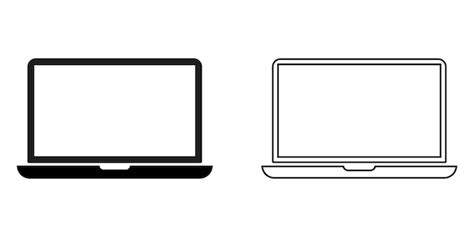 Laptop Vector Icon Png