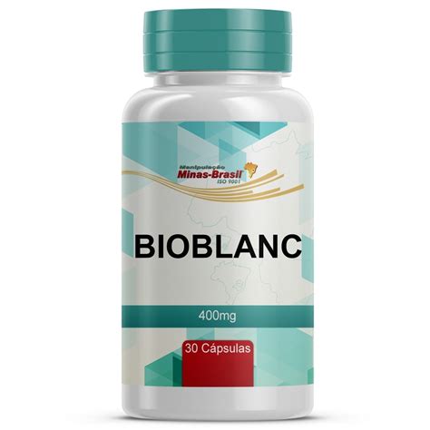 Bioblanc 400mg Para O Clareamento Da Pele 30 Cápsulas