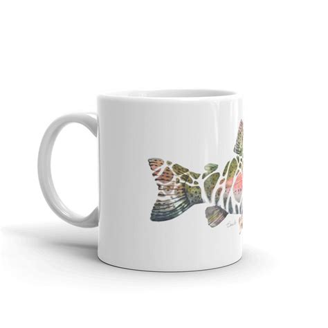 Rainbow Trout Mug Trout Coffee Mug Fish Coffee Mug Fly Fishing Ts