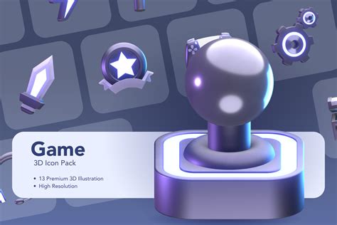 Games 3d Icon Pack Demo Figma