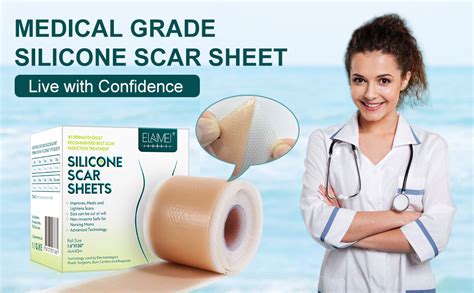 Amazon Silicone Scar Sheets X Medical Silicone Scar