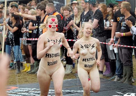 Roskilde Nudism Festival Naked Run