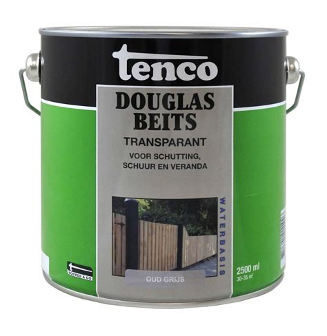 Tenco Beits Douglas Transparant Oud Grijs 2 5L