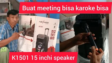 Beli Online Speaker Advance K Inchi Youtube