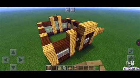 How To Build Hardcore House Minecraft Pe Youtube