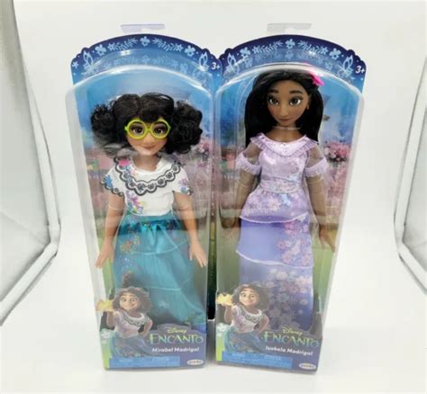 Disney Encanto Dolls Isabela Madrigal And Mirabel Madrigal Jakks