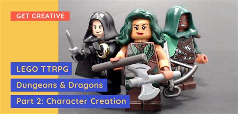 Dungeons And Dragons With Lego Character Creations