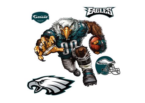 Extreme Eagle Wall Decal Shop Fathead® For Philadelphia Eagles Decor