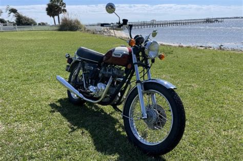 No Reserve 1976 Triumph Bonneville T140v For Sale On Bat Auctions