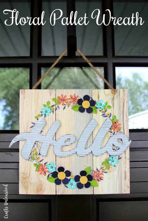 Top Inviting Exciting And Practical Spring Door Hanger Ideas