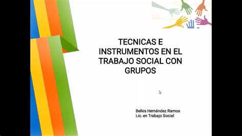 T Cnicas E Instrumentos De Trabajo Social Con Grupos Fundabric