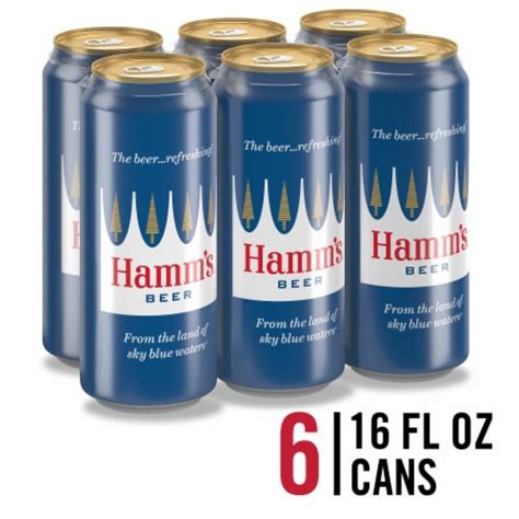 Hamm S American Style Lager Light Beer Cans Fl Oz Ralphs