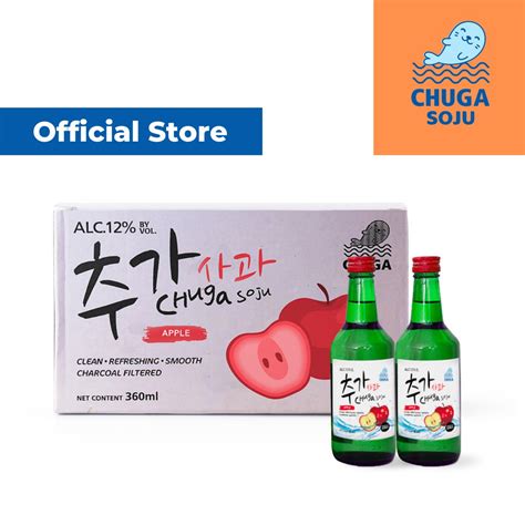 Chuga Korean Soju Apple 20btls X 360ml Shopee Singapore