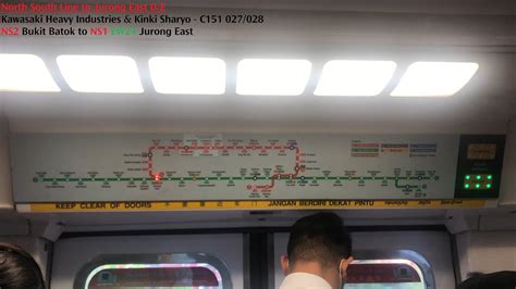 ⁴ᴷ⁶⁰ New STARIS gone SMRT Trains NSL Train Ride Bt Batok Jurong