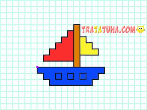 Graph Paper Drawings For Kids