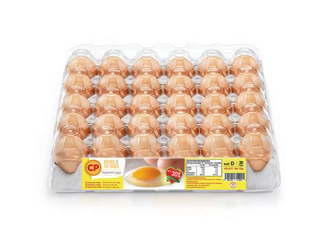 CP Hygienic Eggs Size D 30 CP Brand