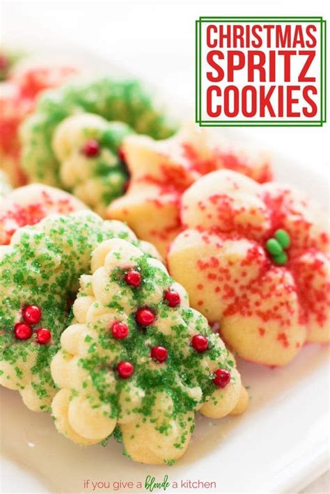 Delicious Christmas Tree Butter Spritz Cookies