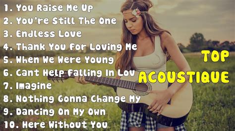 Best Acoustic Guitar Songs Ever Top Cover English Song Popular