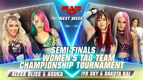 Wwe Women S Tag Team Championship Tournament Semi Finals Full Match