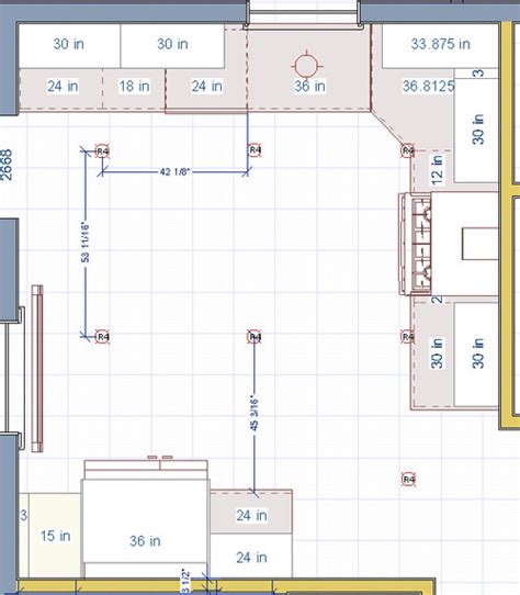 Recessed Lighting Layout for Kitchen