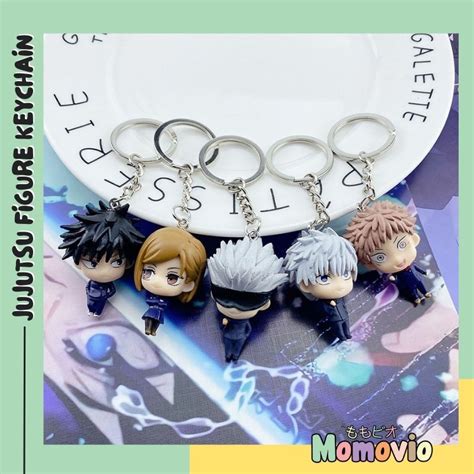 Jual Gantungan Kunci Figure Jujutsu Kaisen Keychain Chibi Action