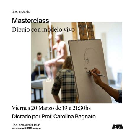 Masterclass De Dibujo Con Modelo Vivo BUA