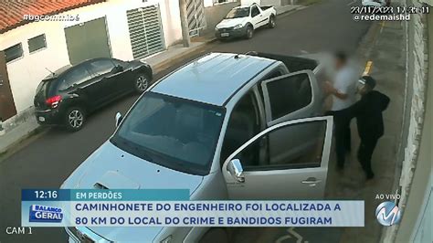 IMAGENS MOSTRAM MOMENTO EM QUE VÍTIMA É RENDIDA POR HOMEM ARMADO EM