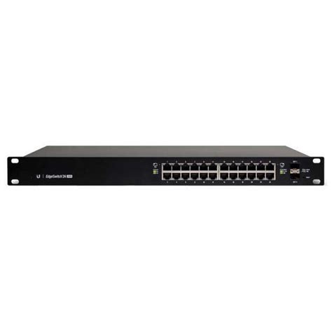 Ubiquiti Switch POE 24 Port GIGABIT 2SFP Black | Techinn