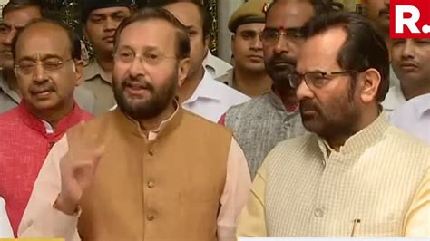 BJP Delegation Addresses Media After Meeting Poll Panel In New Delhi