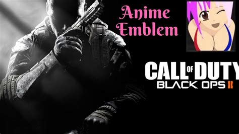 Black Ops 2 Anime Girl Emblem Tutorial Hd Youtube