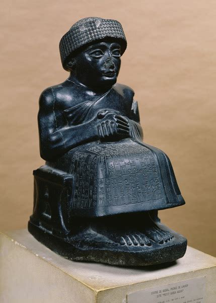 Votive Statue Of Gudea