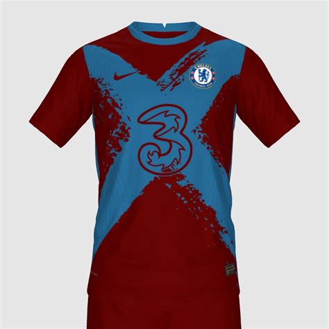 Chelsea FC Away Kit Concept 2021 2022 FIFA 23 Kit Creator Showcase