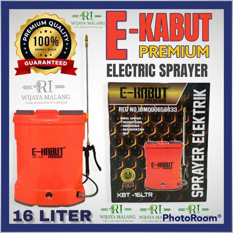 Jual Sprayer Elektrik E Kabut Premium Tangki Ekabut Tangki Cas E