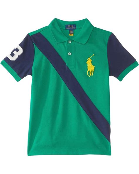 Polo Ralph Lauren Kids Big Pony Cotton Mesh Polo Shirt (Big Kids ...