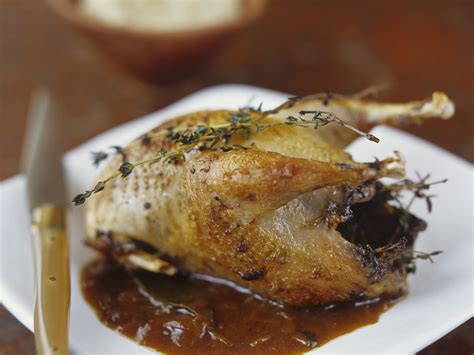 Roast Partridge with Onion Sauce recipe | Eat Smarter USA