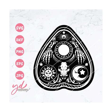 Ouija Planchette Svg Ouija Spirit Board Game Svg Ouija C Inspire