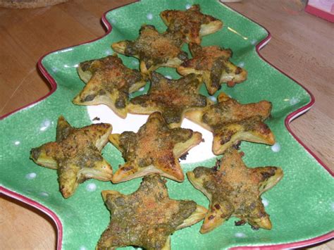 Pesto Pastry Stars Recipe